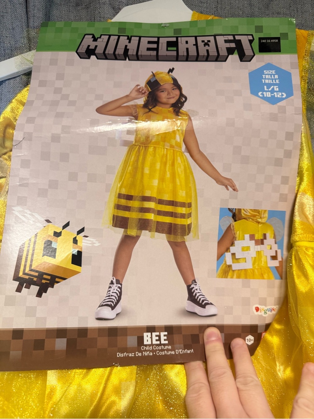 Minecraft Bee Girls' Costume